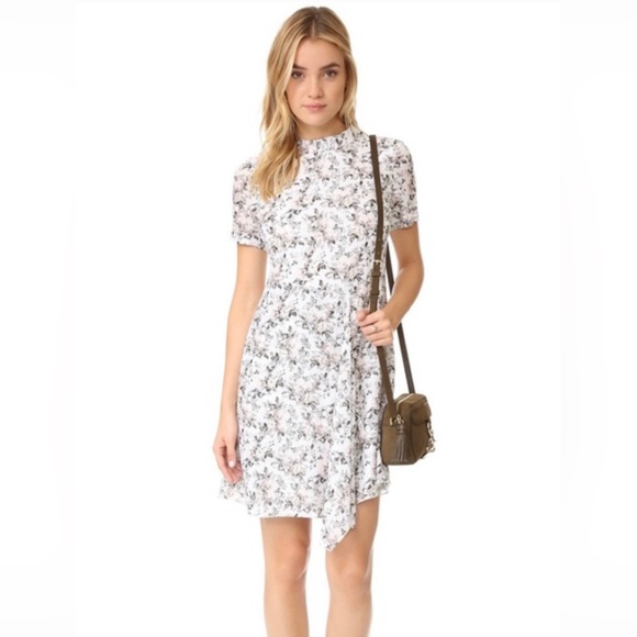 Club Monaco Short Sleeve Clardina Dress - Size 4 - Picture 9 of 9